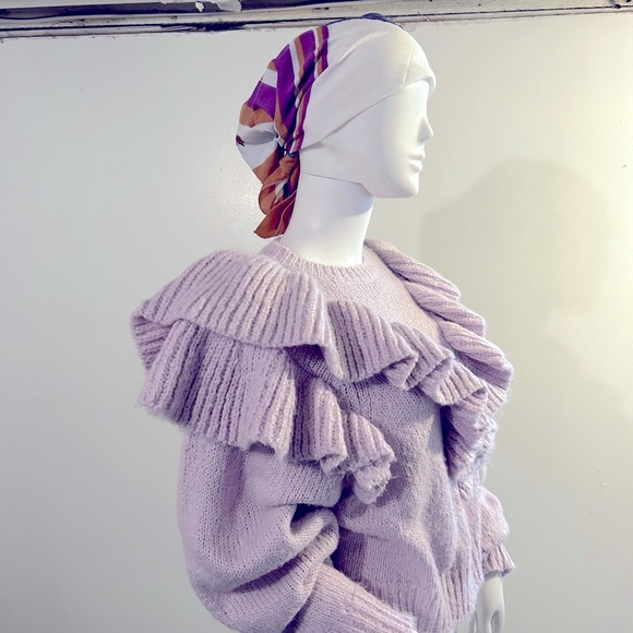 Zara Wool Blend Knit Sweater - Picture 7 of 11